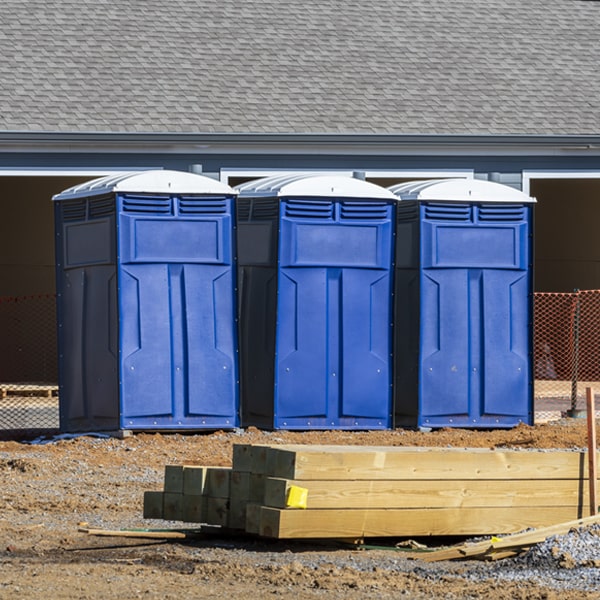 what is the maximum capacity for a single porta potty in Marvel Colorado